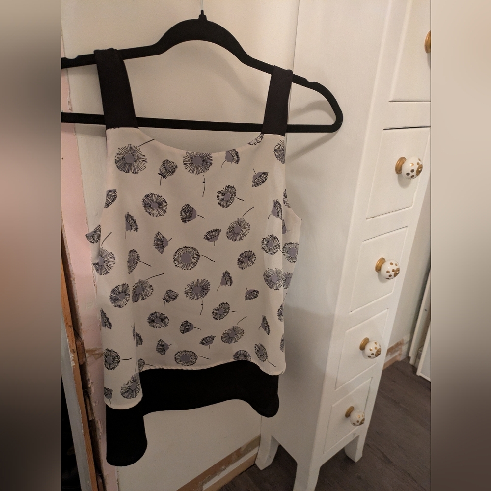 Cherry Bobin Floral Top